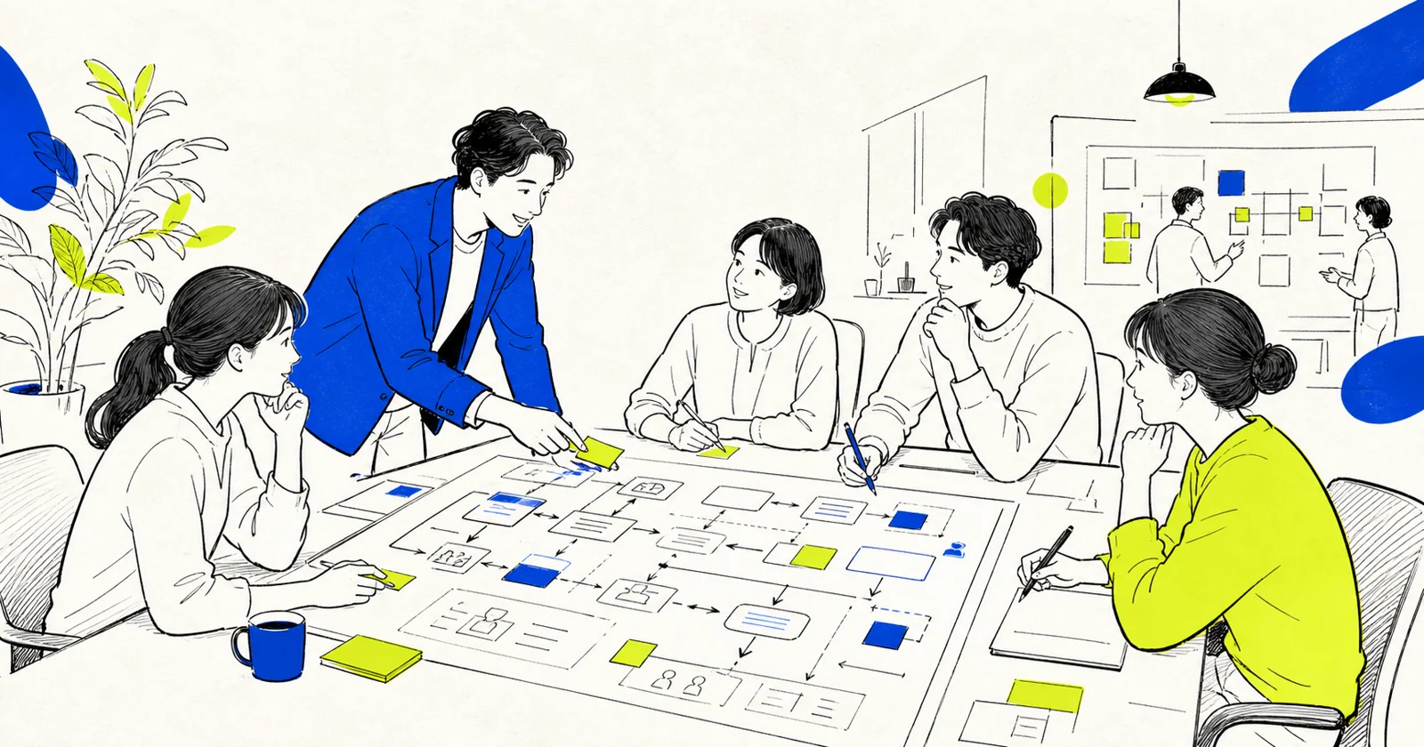 現場の実行担当者と伴走しながら仕事の入力Workflowを共同設計する